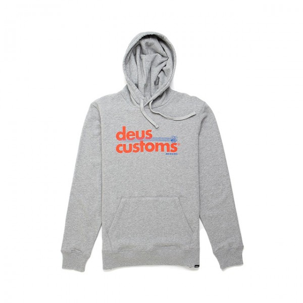DEUS EX MACHINA hoodie Bugs in grey