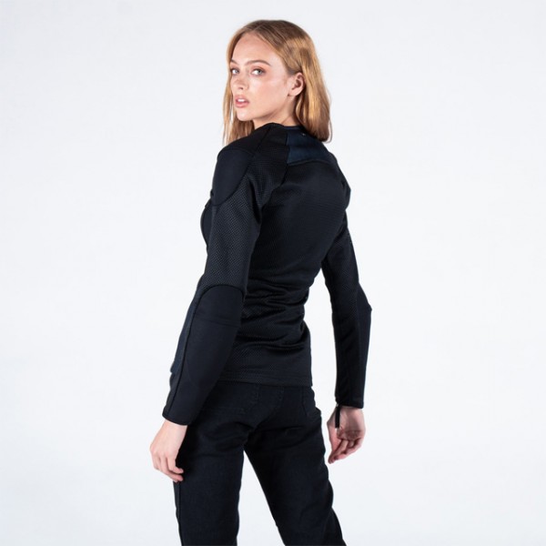 KNOX Women’s Urbane Pro MK2 in black & denim | 24Helmets.de