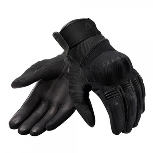 REV'IT women's gloves Mosca H2O in black with waterproof membrane