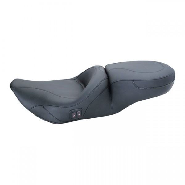 MUSTANG Seat Mustang, Standard Touring seat. Heated - 97-07 FLHR; 06-07 FLHX (NU)