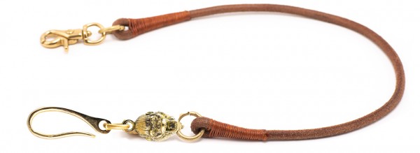 SEVENTIES Lanyard with Keychain King Kong - brown