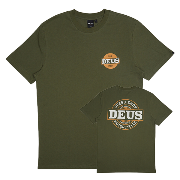 Deus Ex Machina T-Shirt Hot Streak grün