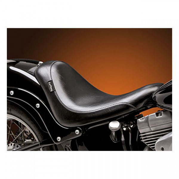 LEPERA Sitz Silhouette solo seat. Smooth - 00-07 Softail FXSTD Deuce (excl. other Softails) (NU)