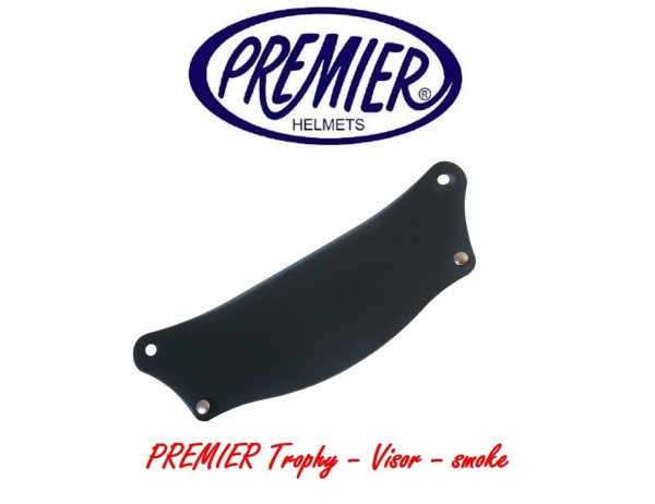 PREMIER Trophy Visor - smoke
