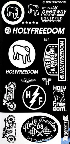HOLY FREEDOM Sticker Set - 10 pieces