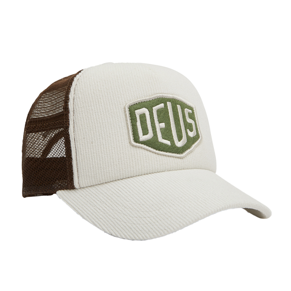 Deus Ex Machina Hat Shield Cord Trucker White