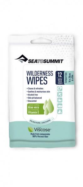 SEA TO SUMMIT Wilderness Wipes Compact - 12 pieces
