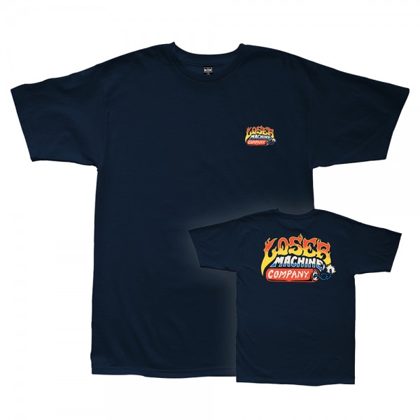 LOSER MACHINE COMPANY T-Shirt Blaster Navy