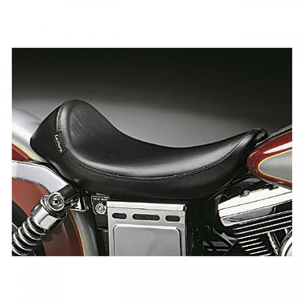 LEPERA Sitz Silhouette Deluxe solo seat. Smooth - 96-03 Dyna (excl. FXDWG) (NU)