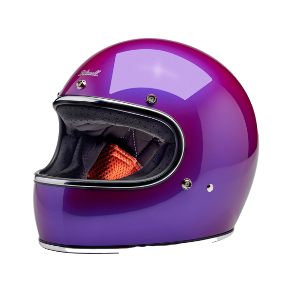 Biltwell Full Face Helmet Gringo Metallic Grape 