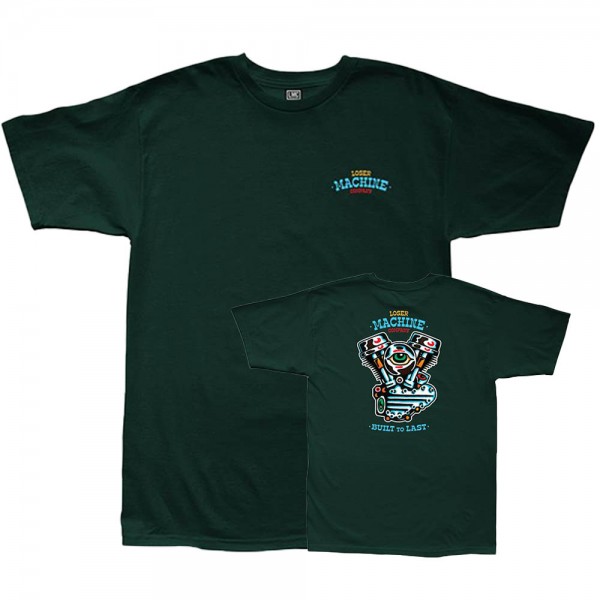 LOSER MACHINE COMPANY T-Shirt Panhead Totem Druck green