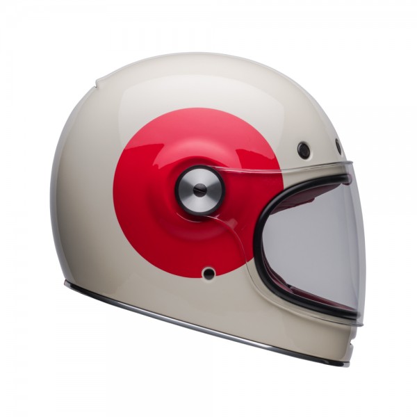 BELL Bullitt TT with ECE in vintage white and oxblood red