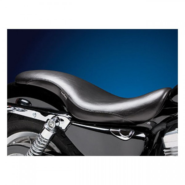 LEPERA Sitz King Cobra 2-up seat. Smooth - 04-20 XL (excl. 07-09 XL) with 4.5 gallon fuel tank