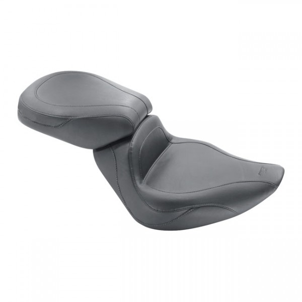 MUSTANG Seat Mustang, Sport Touring solo seat - 06-10 FXST with 200mm tire; 07-17 FLSTF Fatboy; 08-11 FLSTSB Cross Bones (NU)