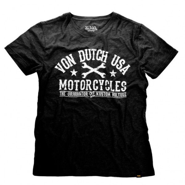 VON DUTCH T-Shirt Logo - black