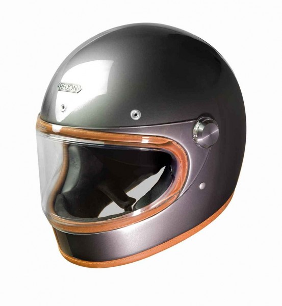 HEDON Heroine Racer Ash Motorcycle Helmet