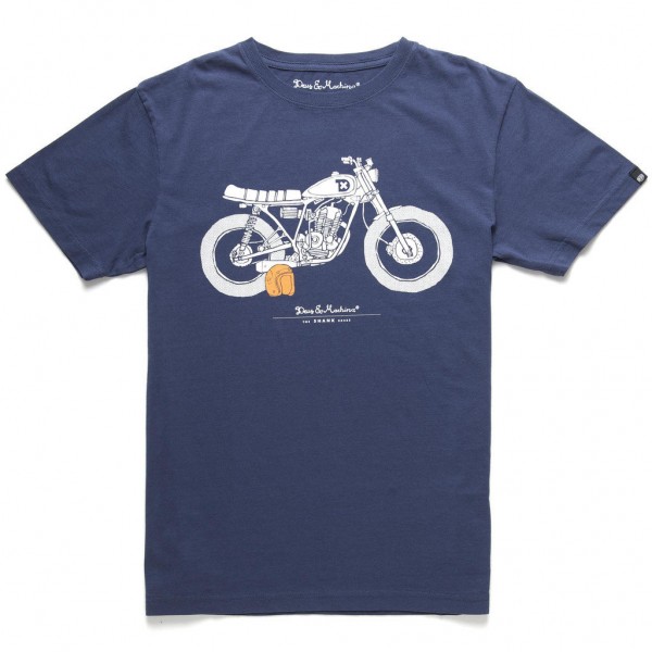 DEUS EX MACHINA T-Shirt - &quot;The Shank Tee&quot; - blau