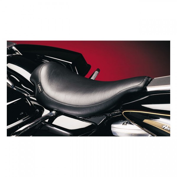 LEPERA Sitz Silhouette solo seat. Smooth - 91-96 FLT/Touring (excl. FLHR Road King) (NU)