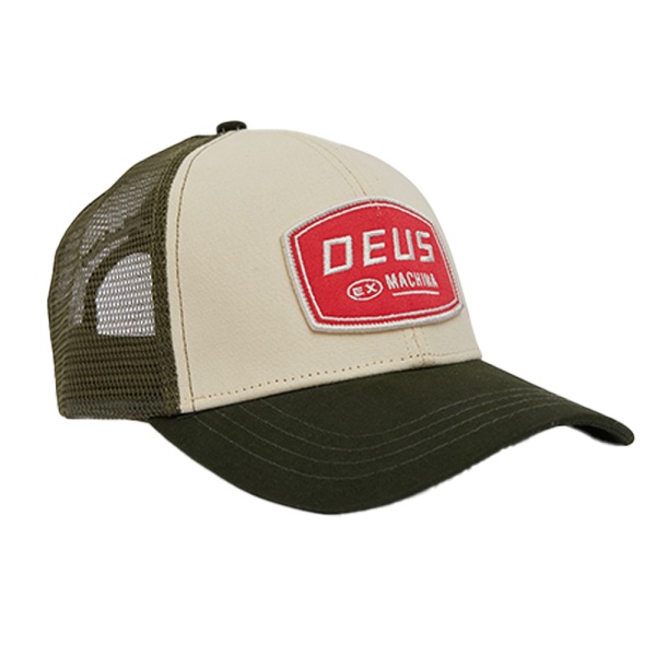 Deus Ex Machina Cap Passenger Trucker vintage weiß & grün