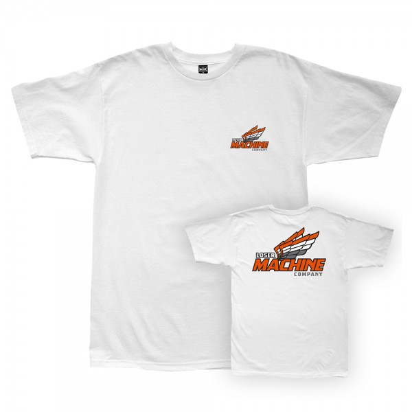 LOSER MACHINE COMPANY T-Shirt Sand Dunes Weiß