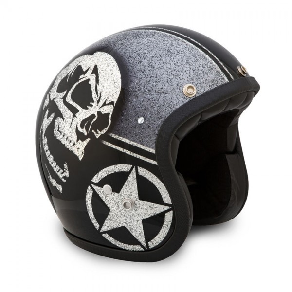 SEVENTIES Superflakes Army 2016 Motorcycle Helmet
