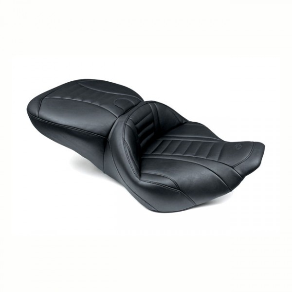 MUSTANG Seat Mustang, Deluxe Super Touring seat - 97-07 FLHR; 97-05 FLHRSE; 06-07 FLHX (NU)