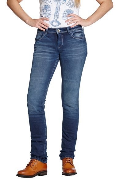 ROKKER Damen Jeans Rokkertech Pant Lady 1 - blau