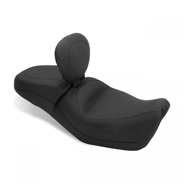 MUSTANG Seat Mustang, Standard Touring seat. With rider backrest - 14-20 XG500/750 Street (excl. 17-20 XG750A)