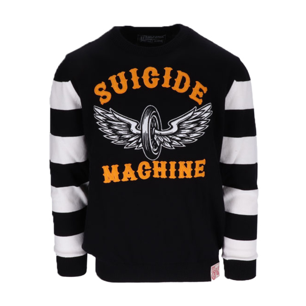 13 1/2 Magazine Sweater Outlaw Suicide Machine