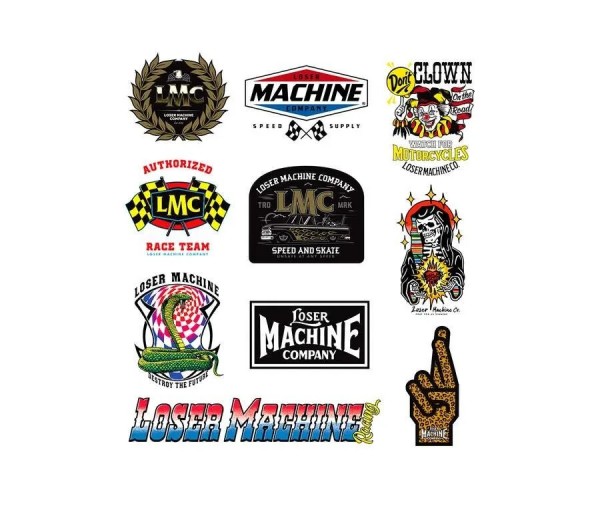 Loser Machine Company Aufkleber MC Stickers VIII