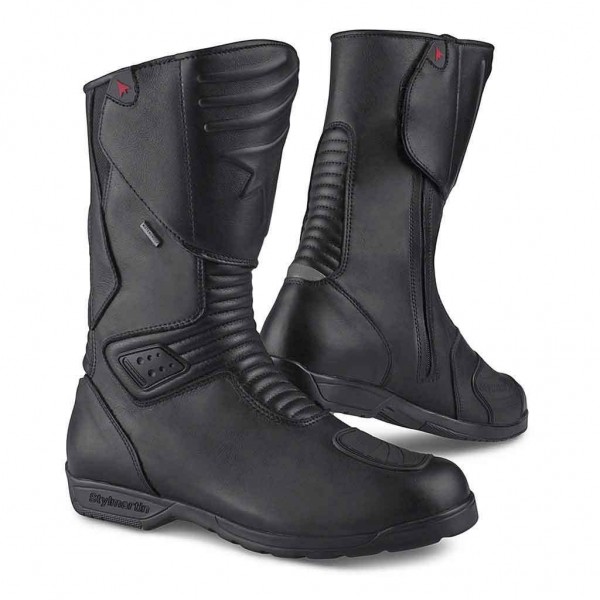 STYLMARTIN Motorcycle Boots Navigator - waterproof, black