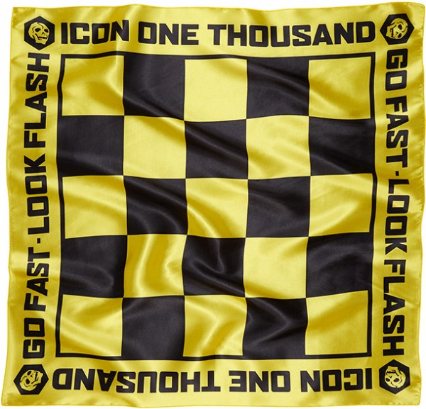 ICON 1000 Tuch Slickery - gelb &amp; schwarz