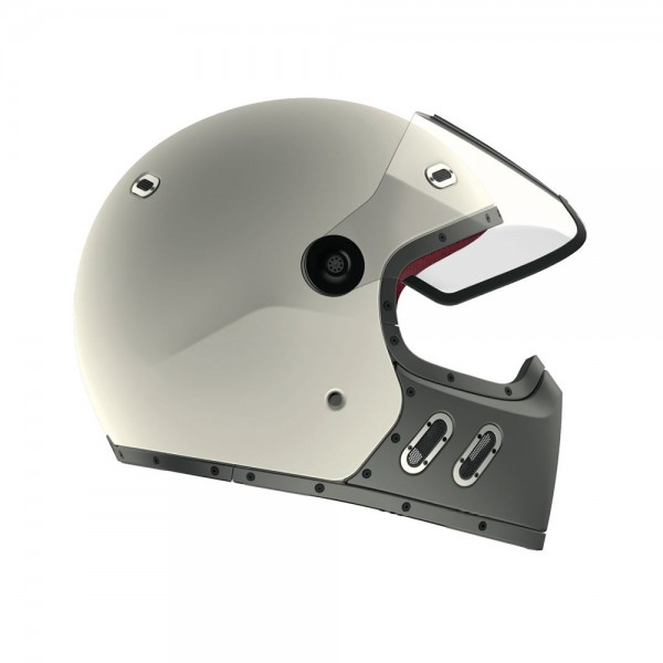 Qwart Helmet Phoenix Carbon 2T Matt Pearl/ Matt Titanium