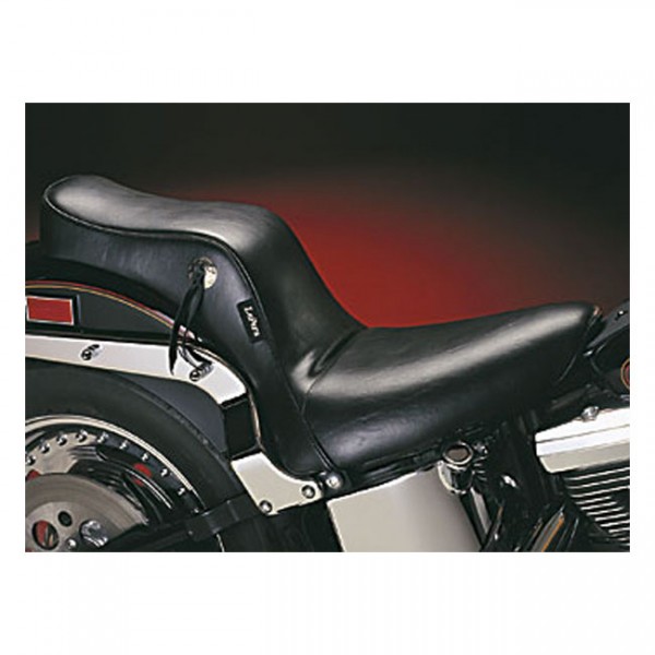 LEPERA Sitz Cherokee 2-up seat. Smooth - 84-99 Softail with 150mm rear tire (NU)