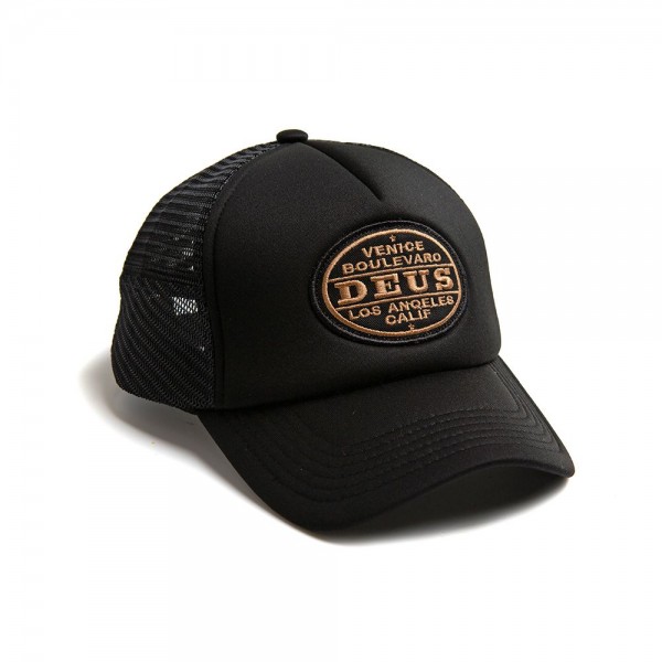 DEUS EX MACHINA hat Certified Trucker in black