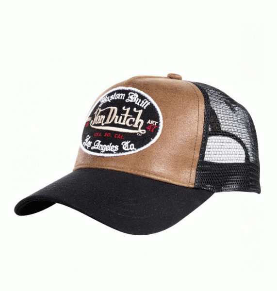 VON DUTCH Hat GRL - brown &amp; black
