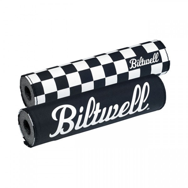 BILTWELL Lenkerpolster Moto Bar Pad Reversible - schwarz &amp; weiß