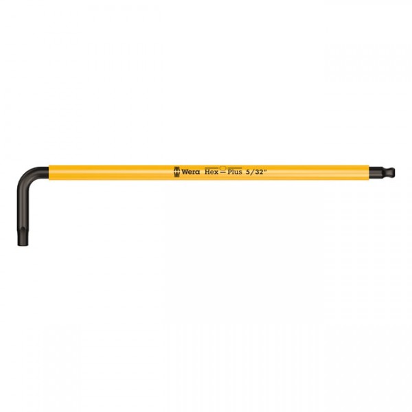 WERA Tools hex key multicolor yellow US sizes 5/32&quot; - 5/32&quot; socket head bolts