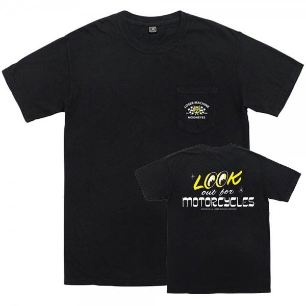 LMC x MOONEYEY T-Shirt Look Out in Schwarz