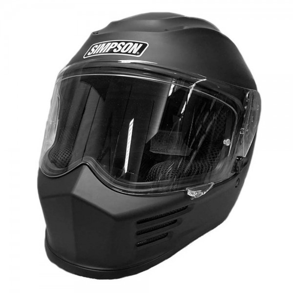 Simpson Speed Full Face Helmet Matt Black