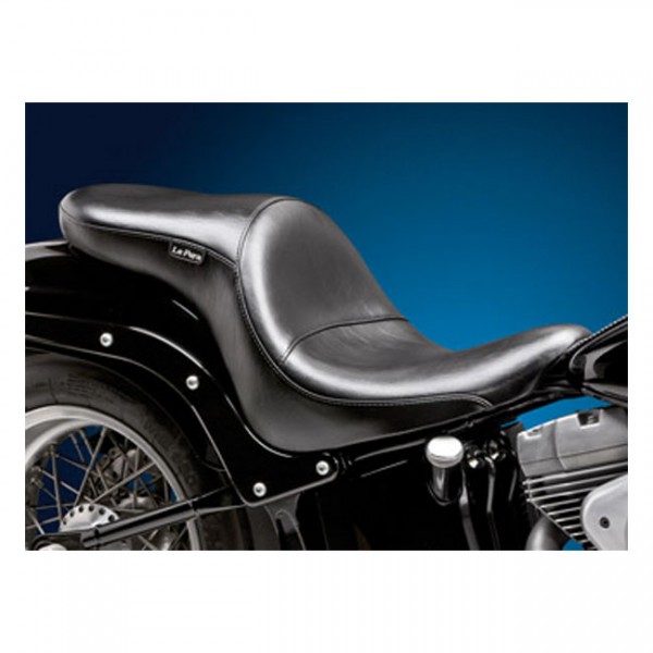 LEPERA Seat LePera, Maverick 2-up seat. Smooth - 00-17 Softail (excl. Deuce) with up to 150mm rear tire (NU)