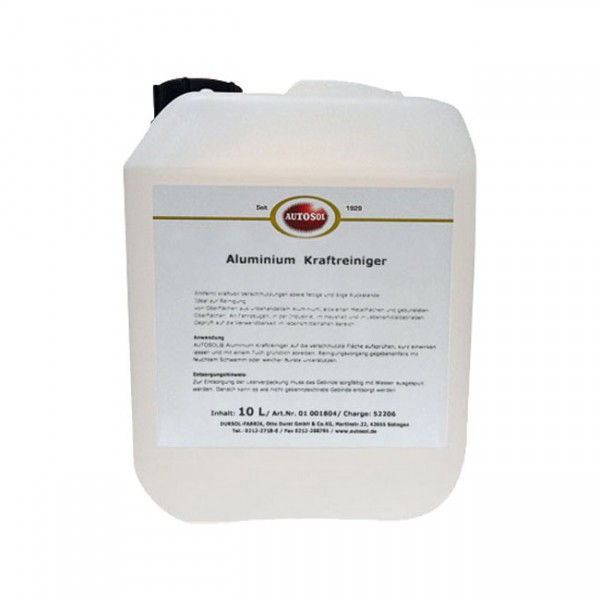 AUTOSOL Accessories Aluminum Power Cleaner Canister - 10L