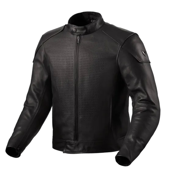 REV'IT Leather Jacket Morgan black