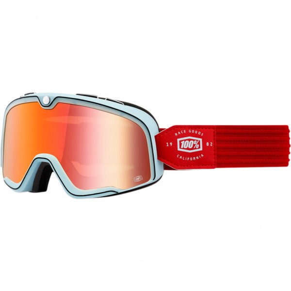 100% BARSTOW Retro Cross Goggles Carlyle