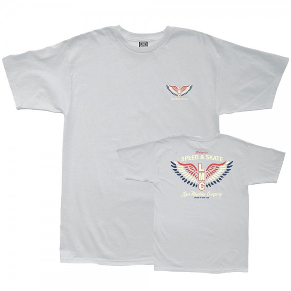 LOSER MACHINE COMPANY T-Shirt Patriotic in Grau