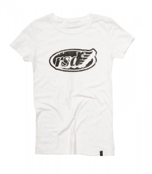 ROLAND SANDS Women&#039;s T-Shirt WM Cafe Wing - white &amp; black