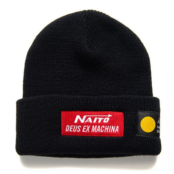 DEUS EX MACHINA hat Naito Beanie in black