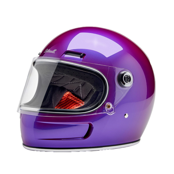 Biltwell Helmet Gringo SV Metallic Grape ECE & DOT