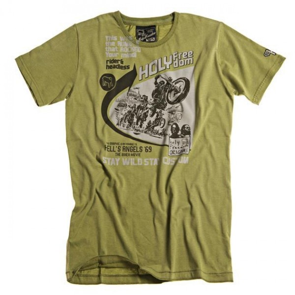 HOLY FREEDOM T-Shirt Angels Green - green
