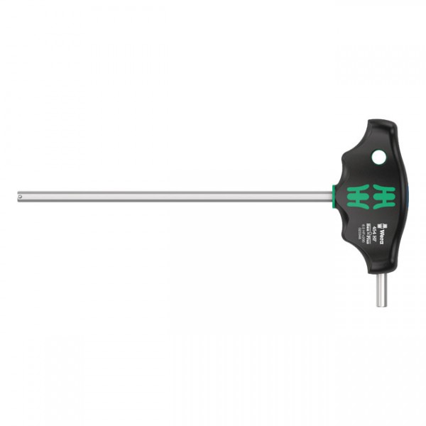 WERA Tools HF T-handle hexdriver series 454 Size 6 - Hex socket head (Allen head)